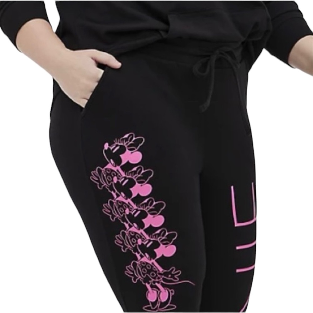 Torrid Women’s Plus Size Disney Minnie Mouse Jogger Size 1X 2X - Picture 3 of 9